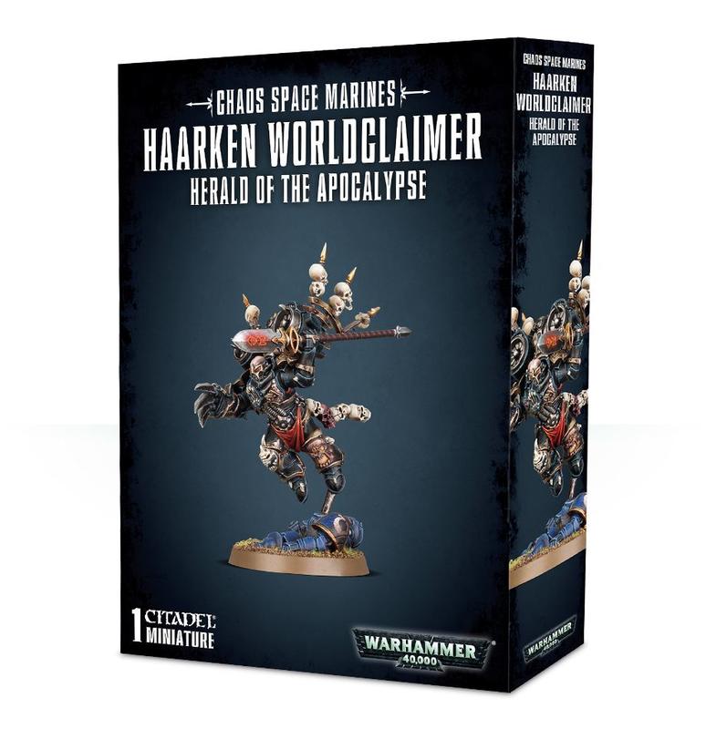 Warhammer 40000 戰棋【混沌星際戰士】世宣者哈爾肯