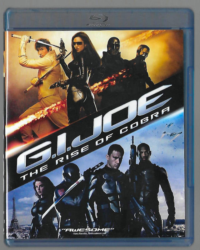 藍光碟 [特種部隊：眼鏡蛇的崛起 G.I. Joe: The Rise of Cobra]  ***含中文字幕***