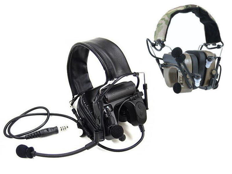 【KC軍品】Z -TACTICAL Comtac IV 抗噪耳機(PTT另購)(Z038)-黑色 / 沙色