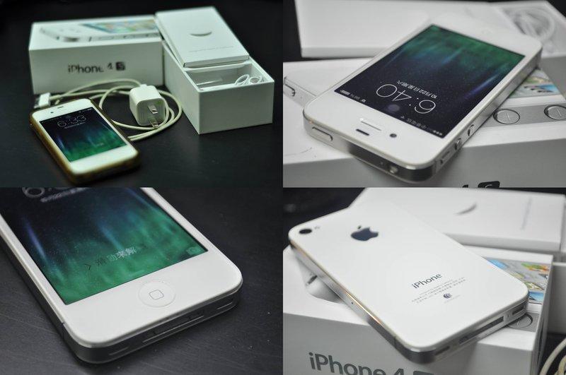 售iphone 4s 16G (MD239TA/A)白色自取可