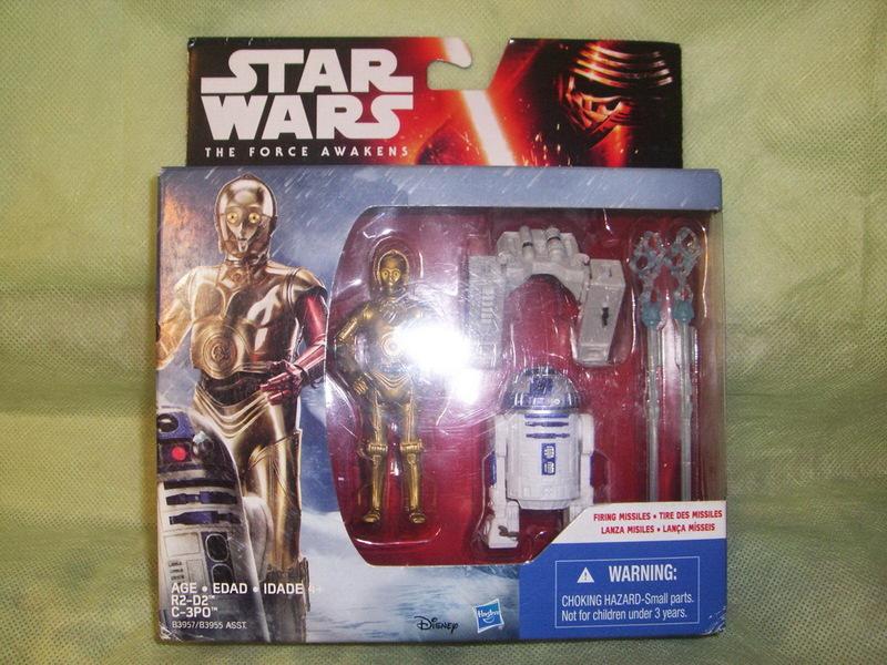 【現貨全新未拆】星際大戰 STAR WARS 原力覺醒 3.75吋 雙人組 R2-D2 ＆C-3PO