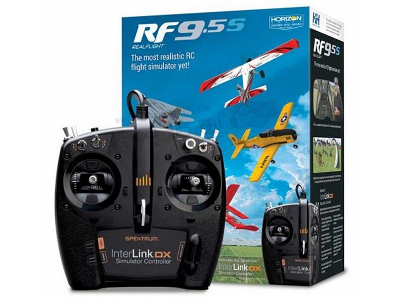 RealFlight9.5S遙控飛行模擬軟體RF9.5S模擬器DX遙控器WS2000無線USB( 請改最新版RFEVO)