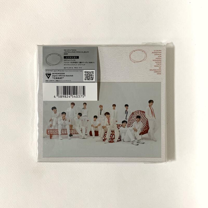 SEVENTEEN 24H 初回限定版B 【SALE／81%OFF】 - K-POP