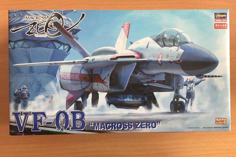 日本 1/72 超時空要塞 Macross Zero  VF-0B 限定生產版  (可變翼複座機型)