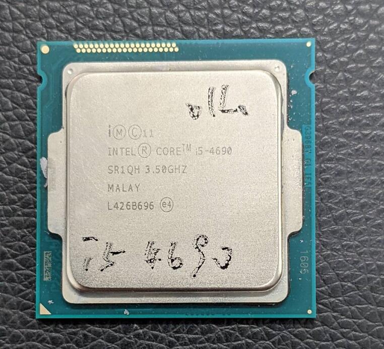 專業電腦量販維修 二手 I5 4690 CPU / 每顆500元