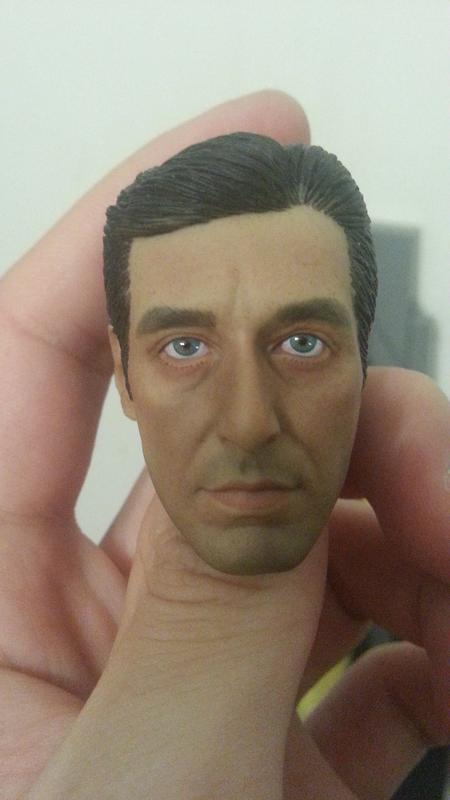12吋 1/6 教父 2 疤面煞星 艾爾帕奇諾 Al Pacino 麥克 柯里昂 頭雕