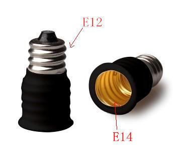 市場最低價 E12 轉 E14 轉接頭 轉換頭  轉接座 燈頭外E12內E14 神明燈 小夜燈 小燈泡  轉接座 轉接