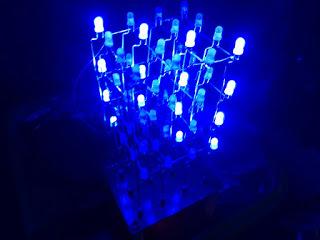 [S&R] 光立方 LED Cube 4*4*4 for Arduino Nano 套件
