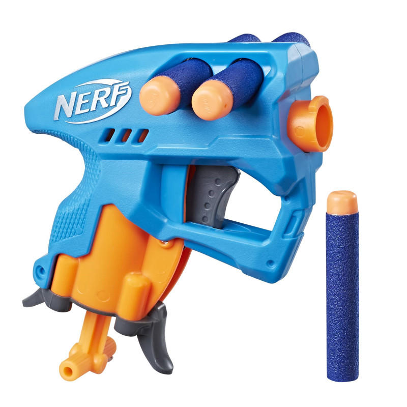 【阿LIN】0121AB 正版 NERF 熱火精英系列 納米發射器 袖珍口袋軟彈槍 發射玩具 玩具小槍 塑膠小槍