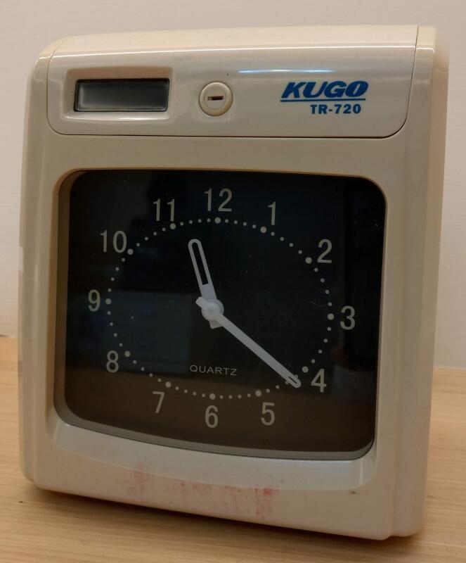 KUGO 微電腦打卡鐘 TR-720