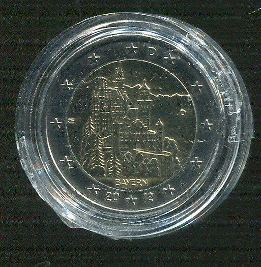 【雙色幣】2歐元，如圖，#200216 
