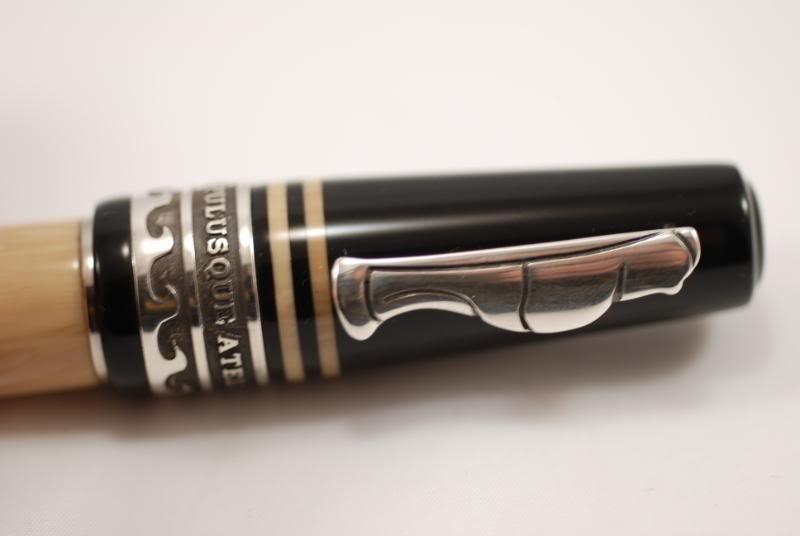 【奇珍館 】全新義大利marlen馬崙925 純銀筆身限量鋼筆18k.m筆尖
