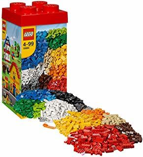 【LEGO樂高】10664 樂高創意巨塔(紅積木高桶)