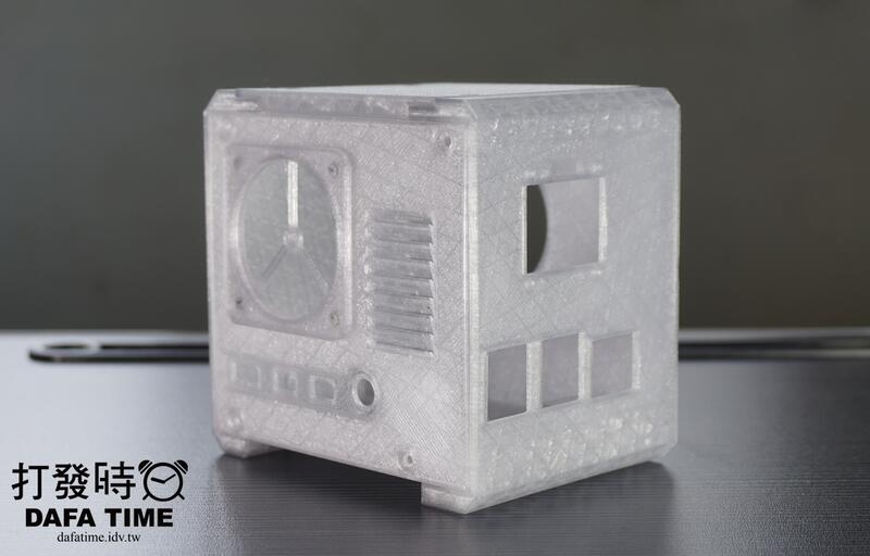 樹梅派 raspberry pi 4B 冰塔扇 ice tower cooler 專用加寬外殼-3D列印(半透明PLA)