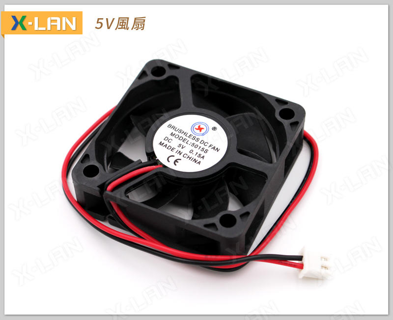 [X-LAN] 5015 5x5x1.5 CM 散熱風扇 5V