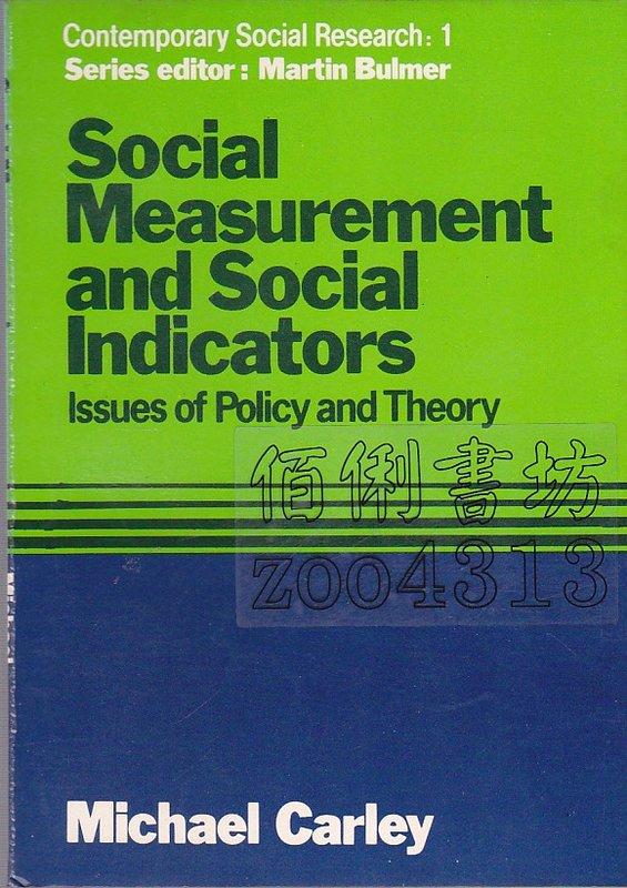 佰俐 b《Social Measurement and Social Indicators》0043100104 | 露天市集 | 全台最大的 ...