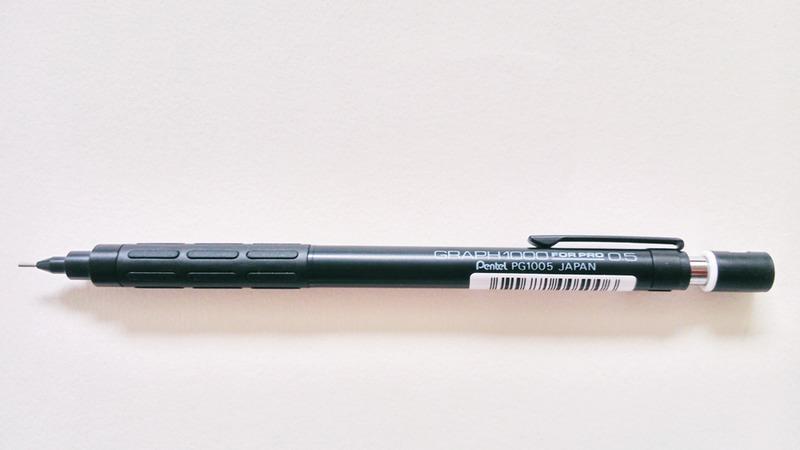 {樹山百貨} Pentel 飛龍 PG1005 製圖鉛筆 0.5mm GRAPH 1000 金屬筆身 製圖 自動鉛筆