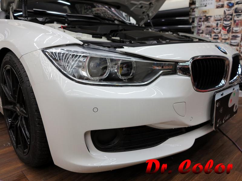 Dr. Color 玩色專業汽車包膜 BMW 316i 車燈保護膜