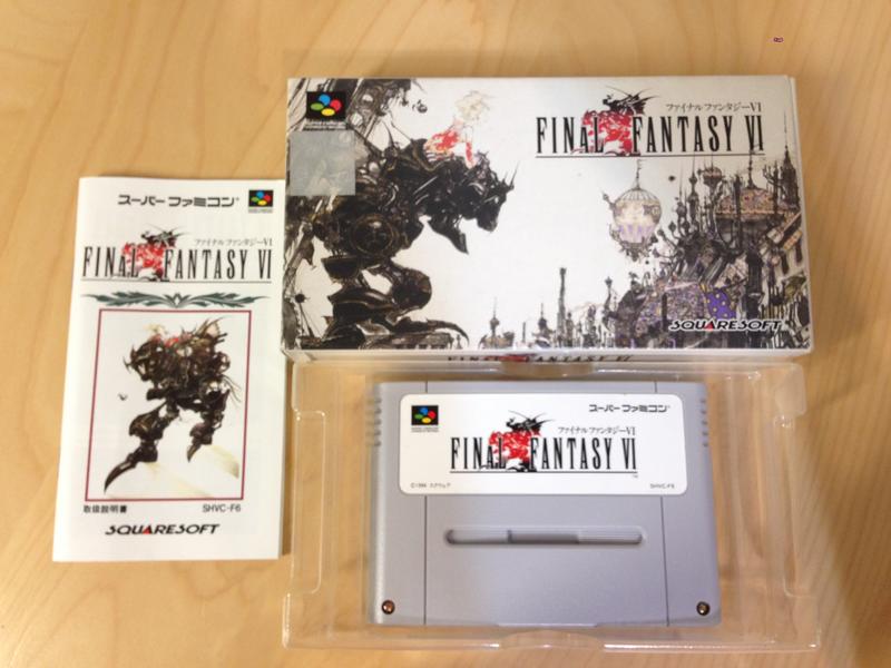 SFC超級任天堂 / 太空戰士 Final Fantasy VI / 遊戲卡帶 / 日版