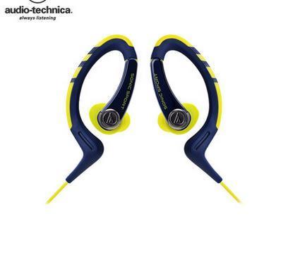 Audio Technica/鐵三角 ATH-SPORT1掛耳式耳機 耳掛式運動耳機mp3 送運動臂帶包 +夜跑發光臂帶