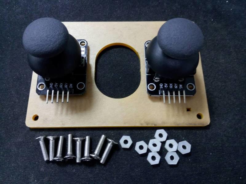 [S&R] Arduino MeArm PS2 JoyStic 雙軸按鍵 搖桿 固定板 搖桿蘑菇頭 香菇頭