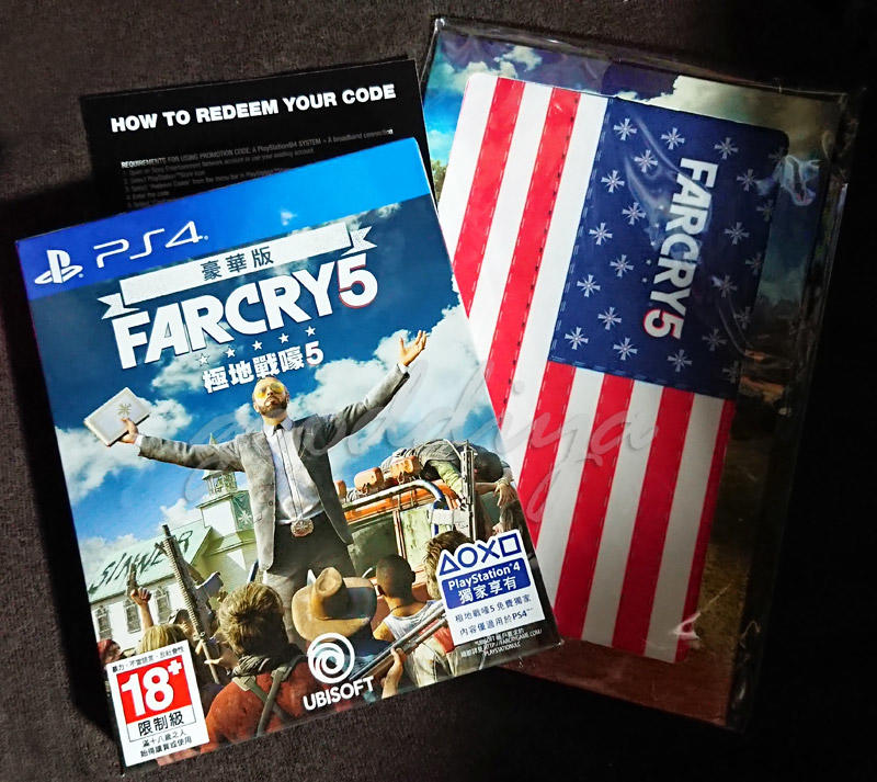 全新PS4《極地戰嚎5》(Far Cry 5)  中文豪華版 (附預購特典)