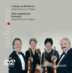 {古典/發燒}(Audiomax) Beethoven Quartet / Beethoven & Mendelssohn : String Quartets (SACD+DVD) 如臨現場的錄音極致