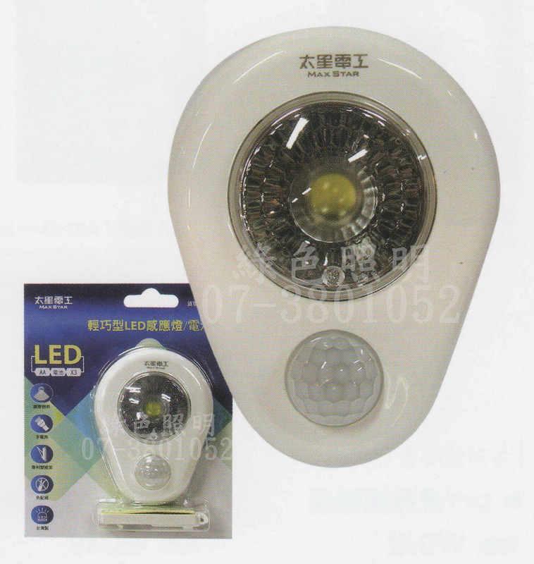 綠色照明 ☆ 太星 WD701 ☆ LED感應燈/輕巧型/電池式