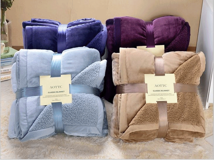 ~優質生活~(有現貨)頂級超優質羊羔保暖絨毛毯(167及229x229cm)  冷氣空調 棉被 懶人毯 床墊 被子 禮品