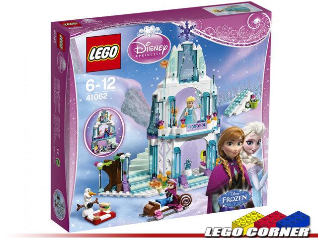 【LEGO CORNER】 DISNEY PRINCESS 41062 Elsa 樂高冰雪奇緣、艾莎的閃亮冰雪城堡~全新