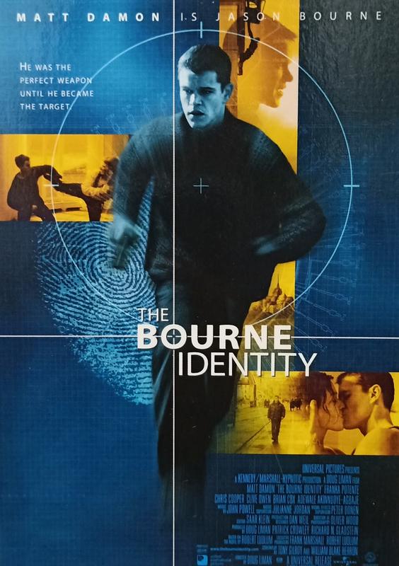 C電影酷卡明信片 神鬼認證The Bourne Identity 麥特戴蒙
