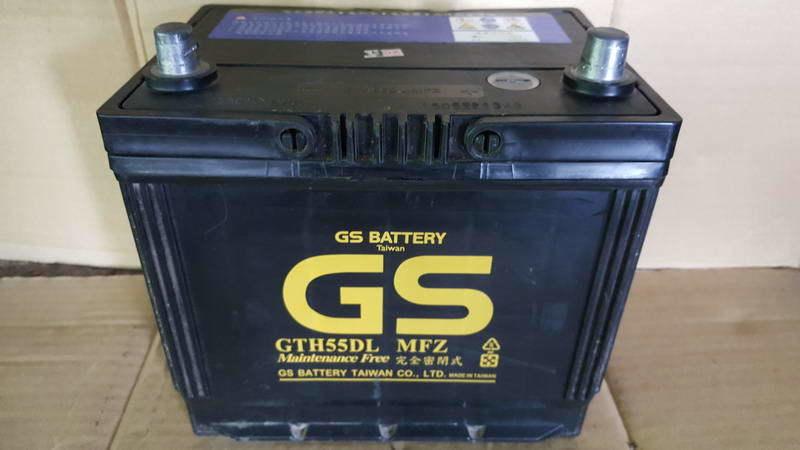 GS 統力 免加水/免保養 汽車電池 GTH55DL 900含運