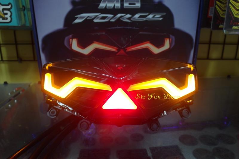 『六扇門』SLO M8 FORCE 整合式尾燈 BMW 尾燈 LED 導光 光導 冷光 跑馬 依序式 序列式 方向燈