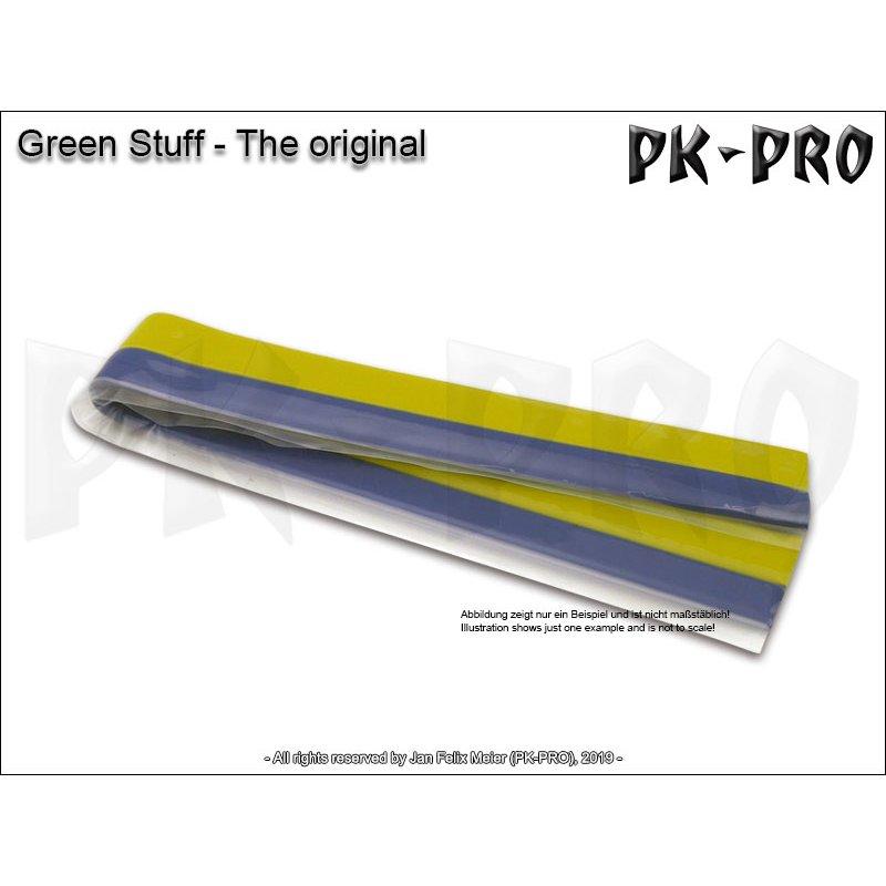 [小人物繪舘]*缺貨*30cm Green Stuff 模型專用綠色AB補土國外戰棋微縮模型玩家愛用PK-307013