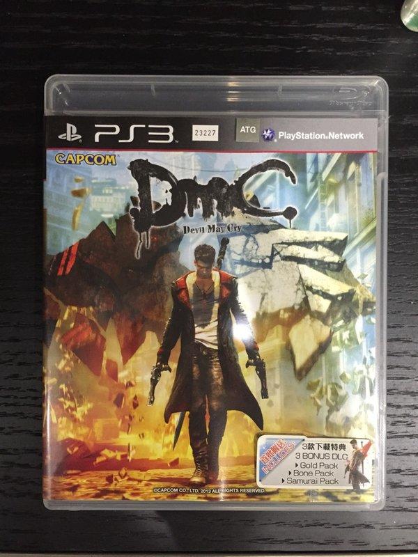 (九成新) PS3遊戲片 DMC 惡魔獵人 Devil May Cry (不含下載特典)