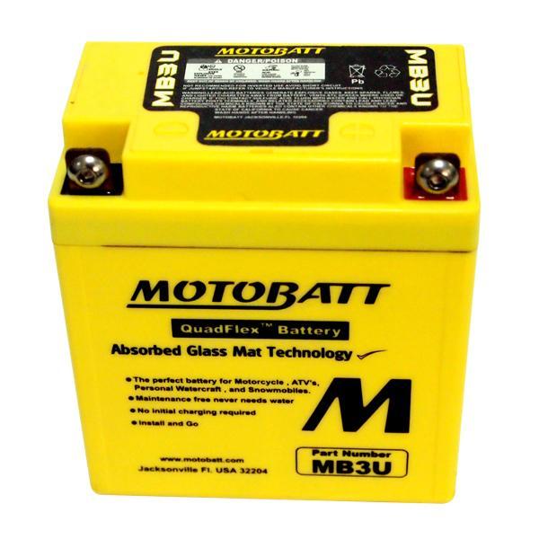 免運 MOTOBATT AGM MB3U 強效電池 YB3L-A YB3L-B 適用 機車電瓶