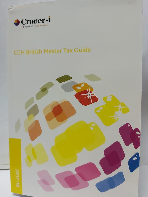 CCH British Master Tax Guide 2017-18