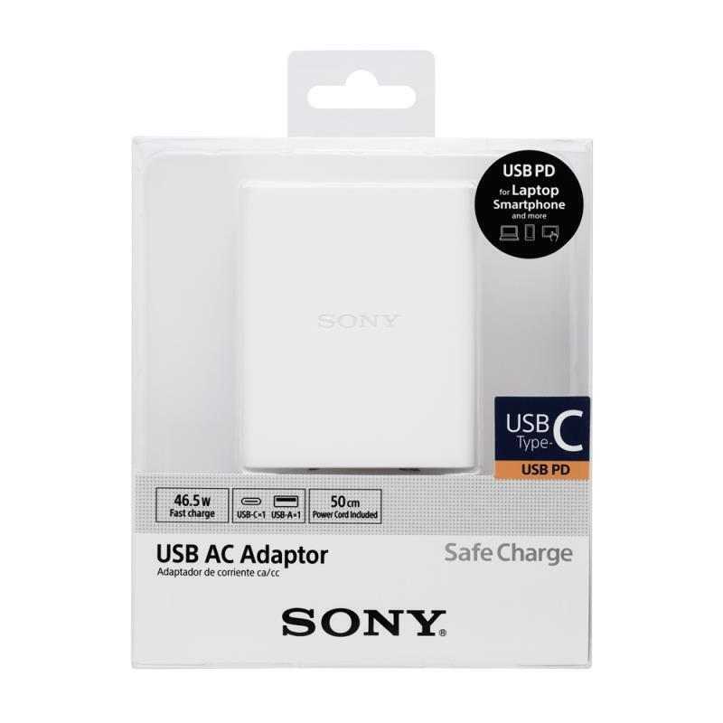 SONY 原廠 CP-ADRM2原裝PD快速TYPE-C充電器USB接口適用於安卓快充CP-AB150W白色/B黑色