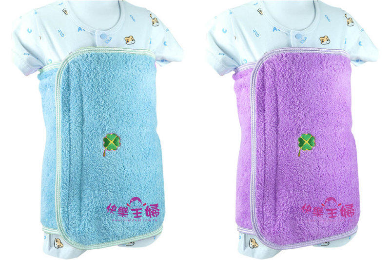 【快樂主婦】超細纖維保暖肚兜 / 紫色 / 另售毛巾、浴巾、吸水墊、浴袍、吸水帽、嬰幼兒產品、台灣專業製造
