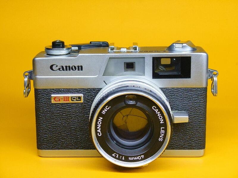 (已售出)Canon QL17 GIII (#B82611) 保固一個月 七劍 底片相機 消失的情人節