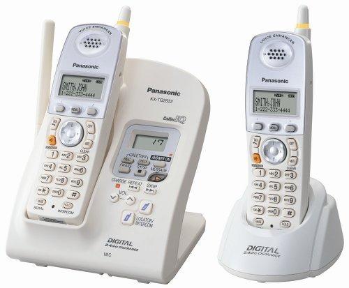 國際牌Panasonic KX-TG2632 ,雙子機答錄無線電話,白/黑,2子機 子母機 TG2622,簡易包裝,近全