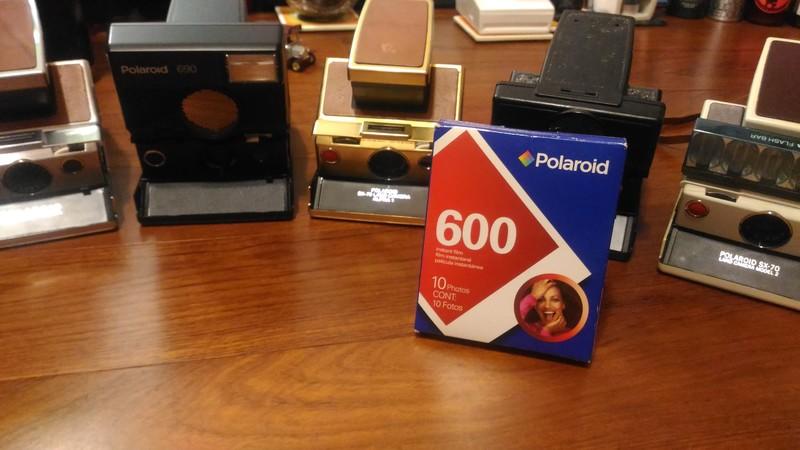 polaroid SX-70 拍立得 絕版夢幻 600 底片 只有一盒 重度玩家收藏 期限2009/09