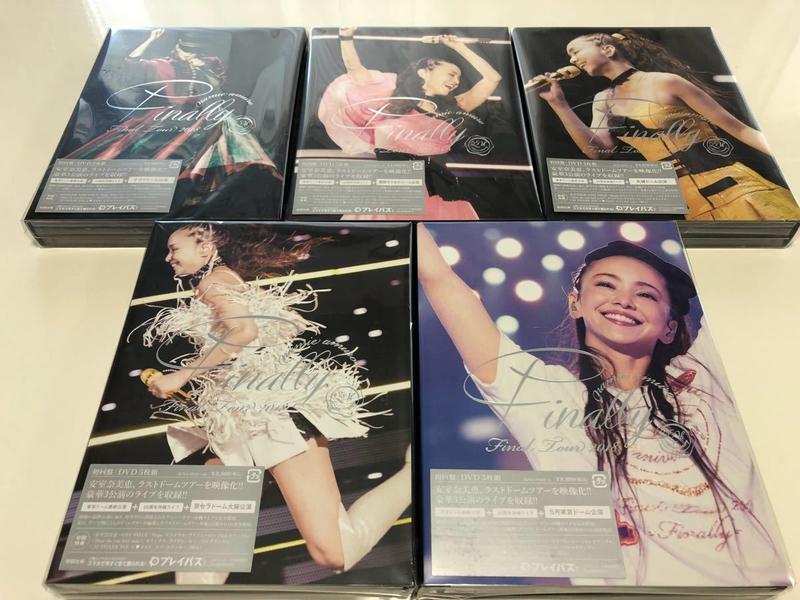 代購初回5盤限定DVD 安室奈美惠namie amuro Final Tour 2018 Finally