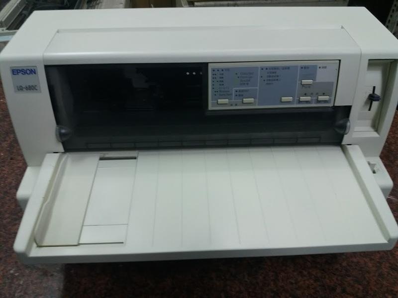 EPSON LQ-680C 點陣式中文印表機 送新色帶2支 阡祐科技 點陣式印表機 印字頭維修