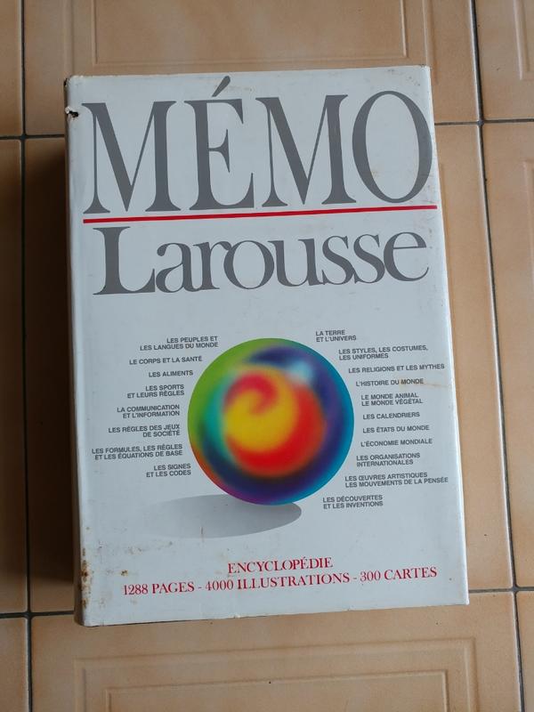 Larousse Mémo原版法文百科全書