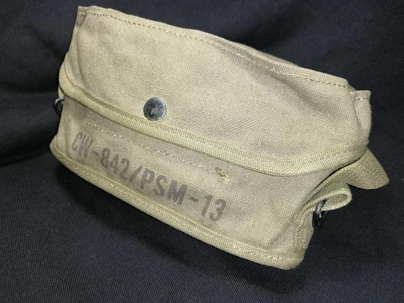 US美軍越戰 無線電配件袋