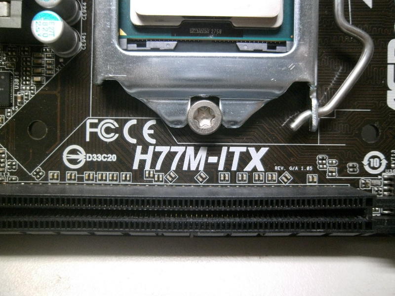 【全國主機板維修聯盟】華擎 ASRock H77M-ITX 1155  (下標前請先詢問) 故障主機板