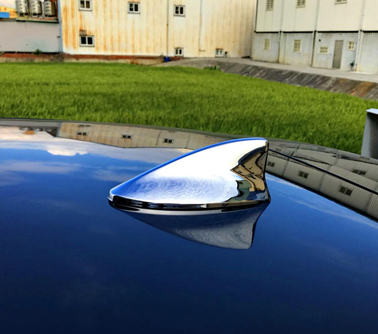 圓夢工廠 Toyota Camry 2011~2017 7代 7.5代 改裝 車頂 鯊魚鰭 造型天線蓋 飾貼 鍍鉻銀