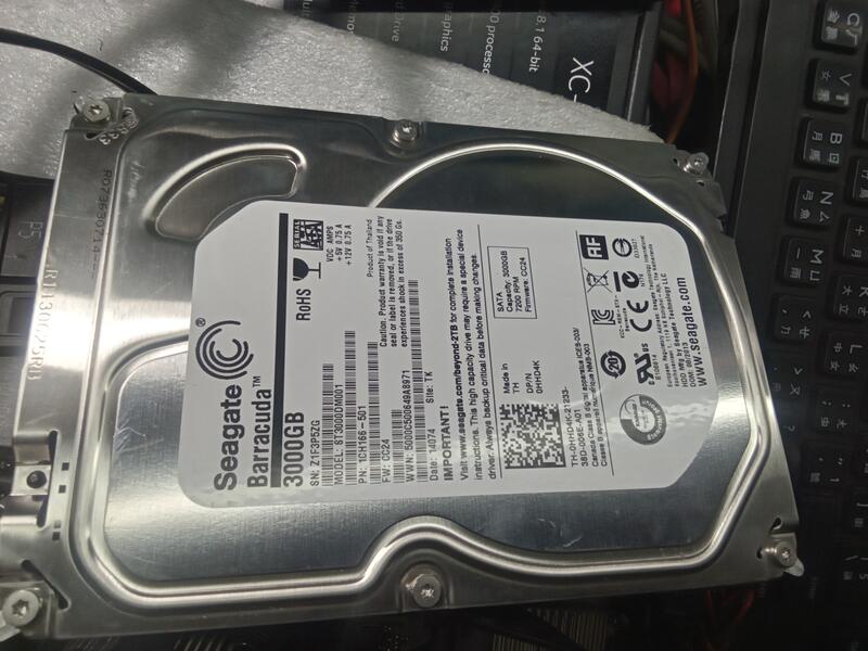 SEAGATE ST3000DM001 3T 3000GB 桌上型硬 碟 | 露天市集 | 全台最大的網路購物市集