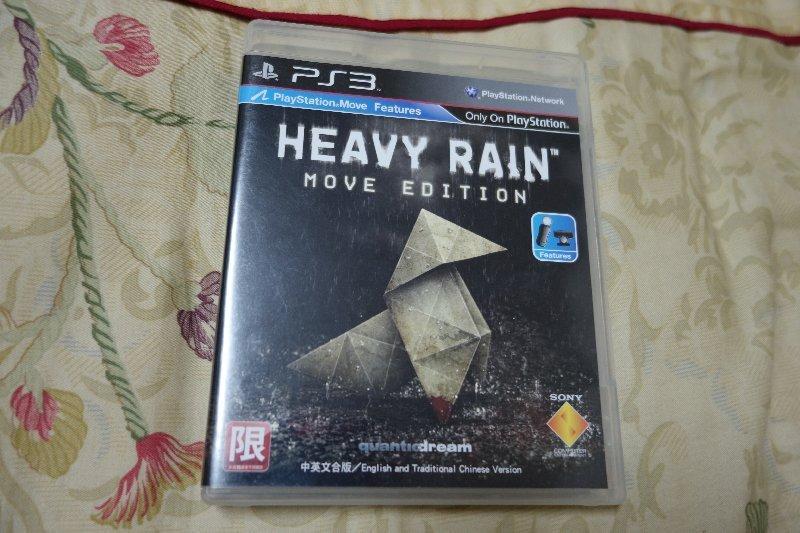 PS3 暴雨殺機 Move 版 亞版中文版 9成新